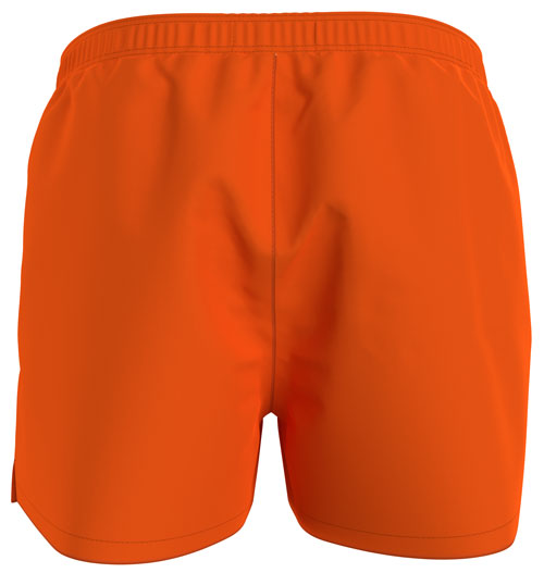 Calvin Klein zwemshort oranje medium drawstring achterkant