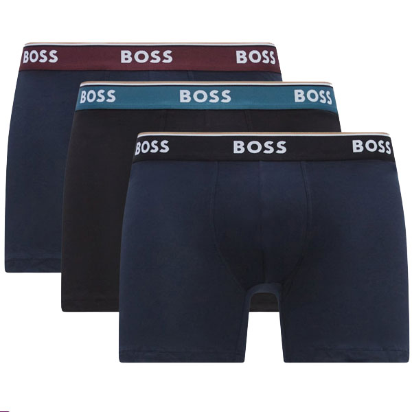 Hugo Boss boxershorts Power 3-pack blauw