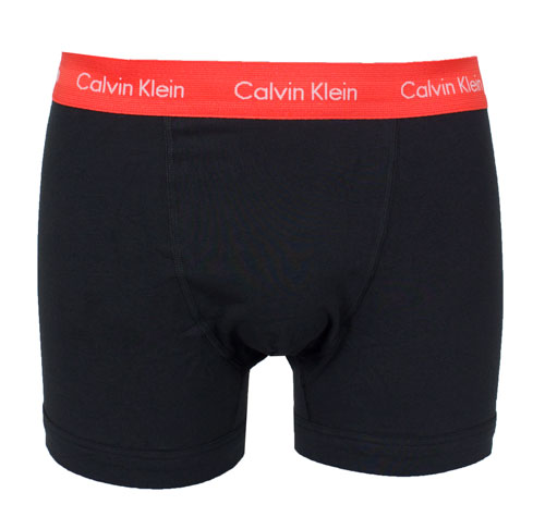 Calvin Klein boxershorts zwart 3-pack rood
