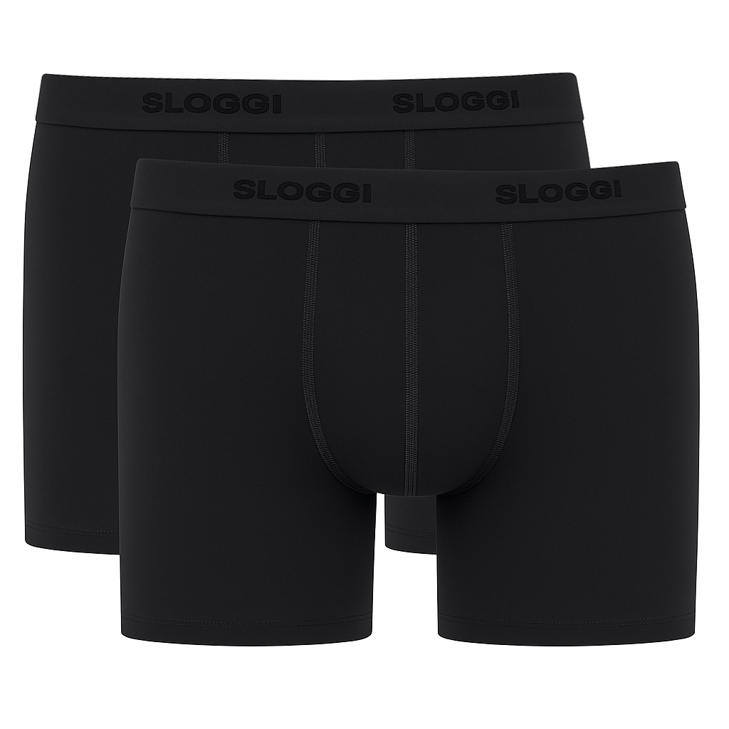 Sloggi men 24/7 Short 2-pack zwart