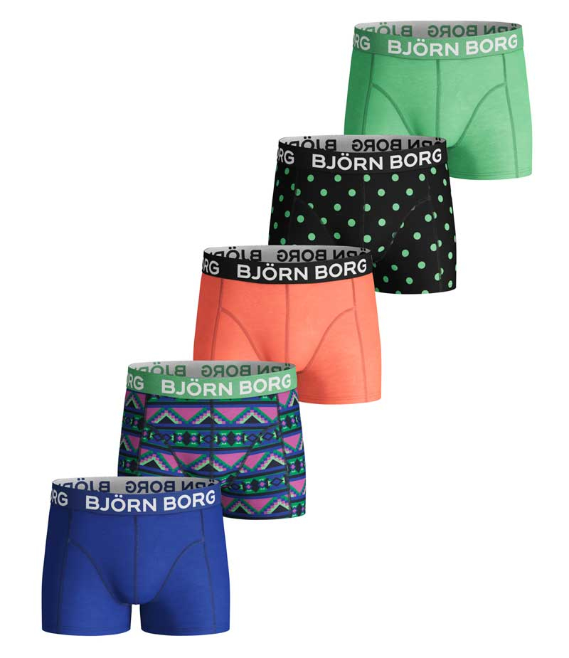 Bjorn Borg boxershort kids 5-pack LA Abstrackt