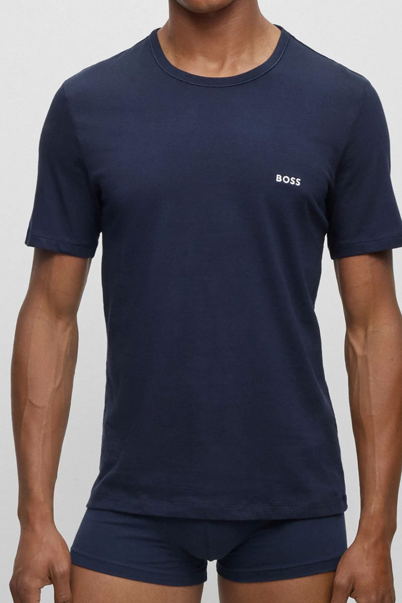 Hugo Boss T-shirt O-hals Classic 3-Pack multi