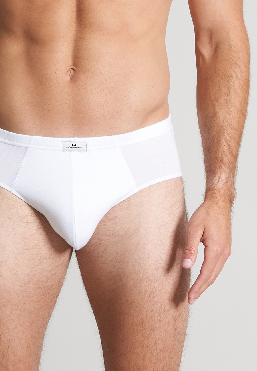 Gotzburg Herenslips pure cotton 5-pack wit