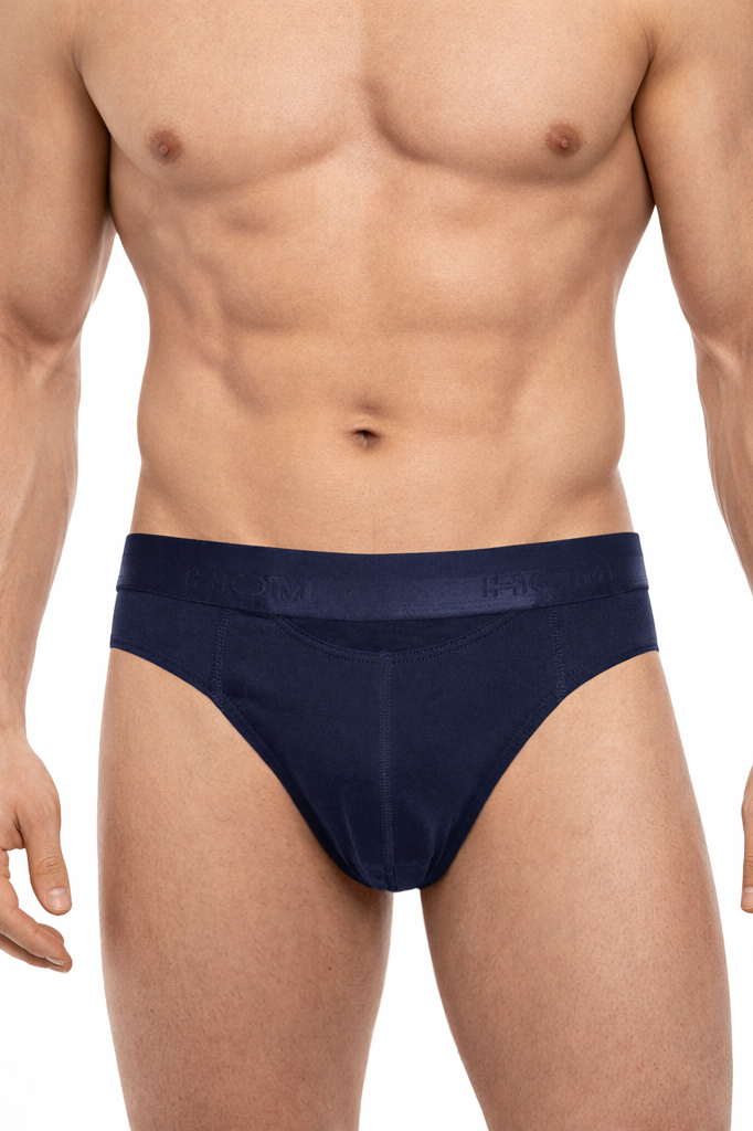 Hom Ho1 mini slip met horizontale gulp blauw