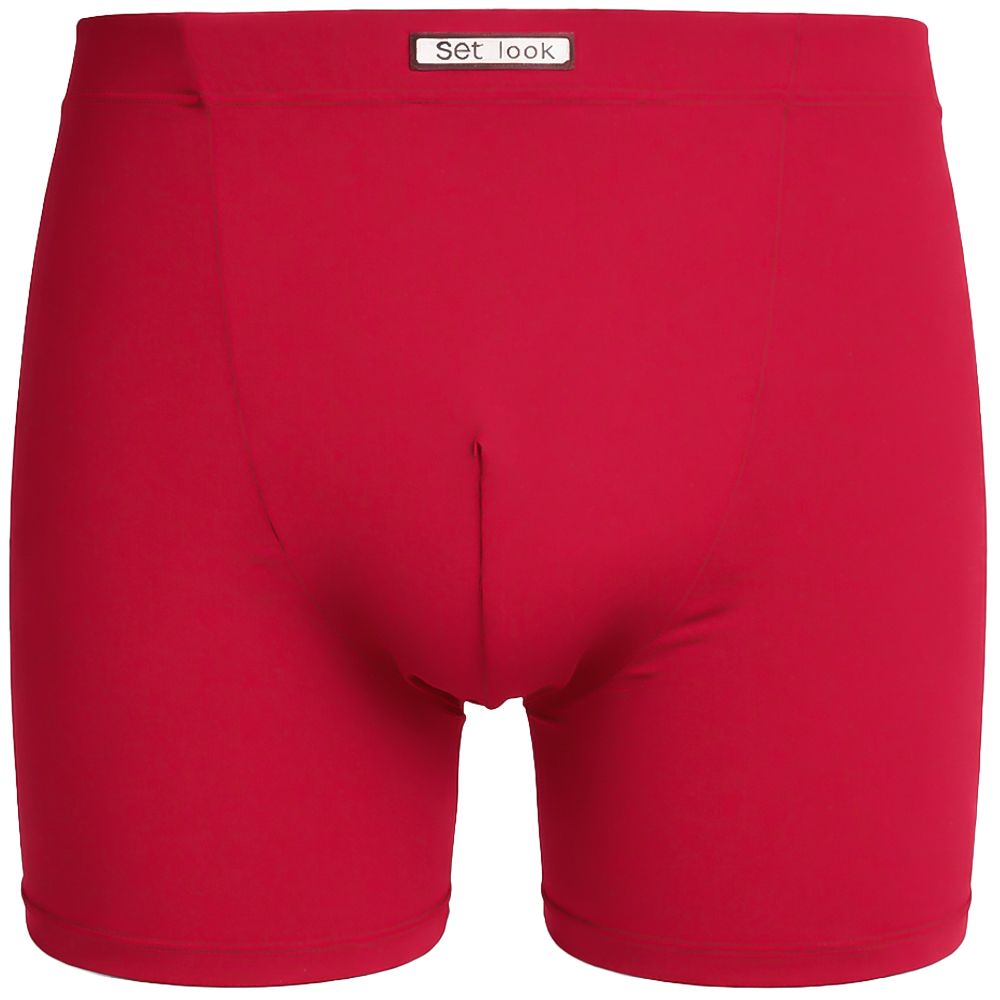 Set Boxershort 1878 microfiber rood