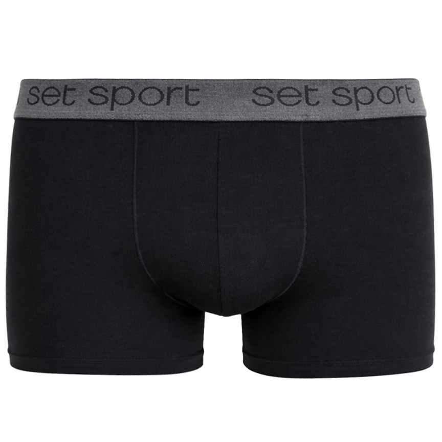 Set Boxershort Sport kort model zwart