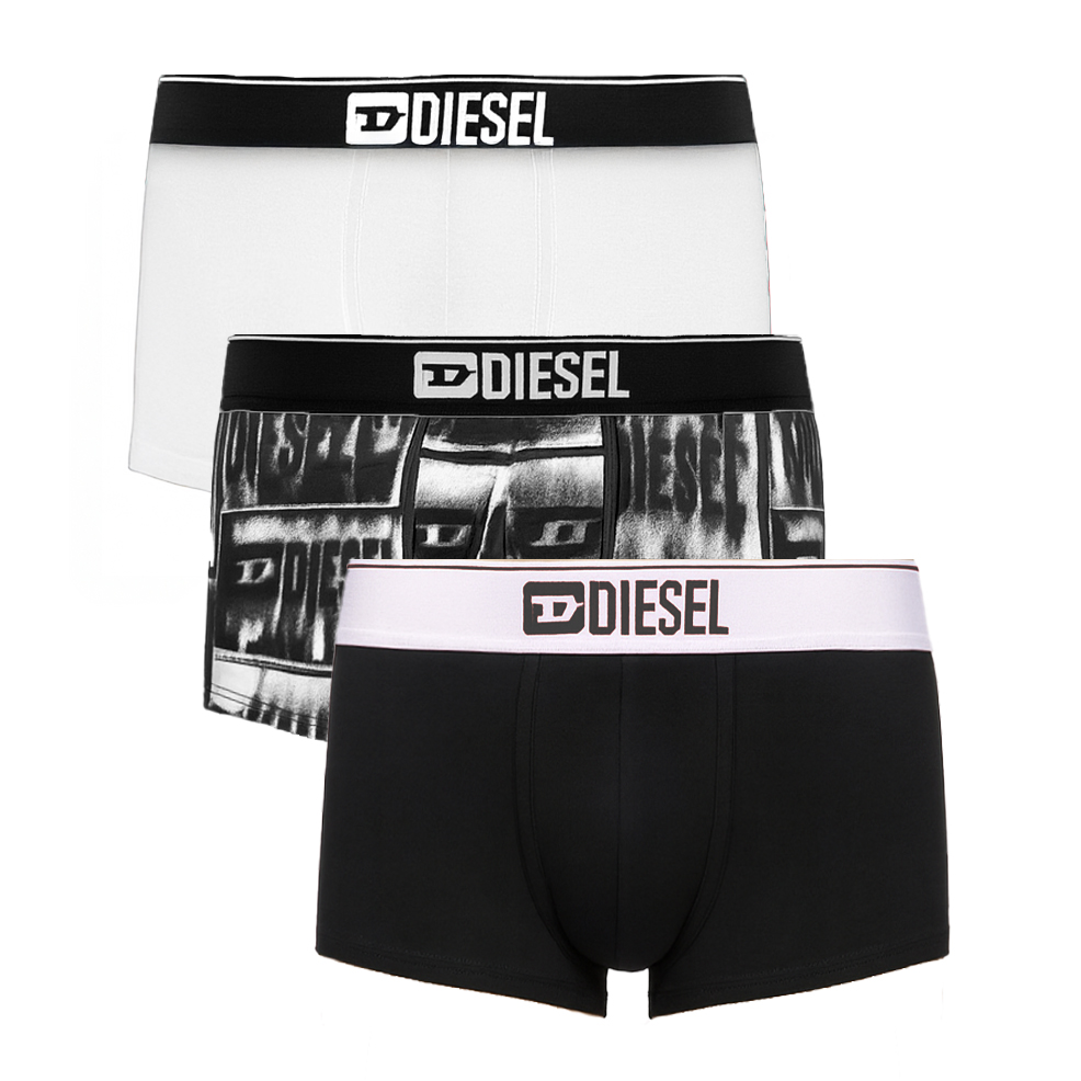 Diesel Boxershort Damien 3-pack zwart 