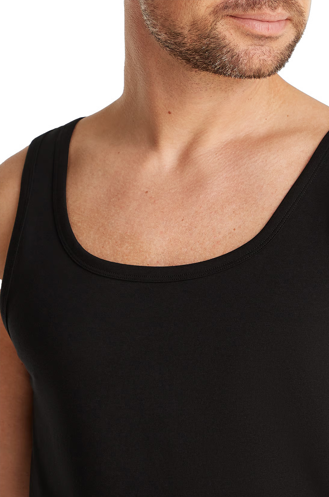 Ten Cate Singlet Organic Cotton 2-pack zwart