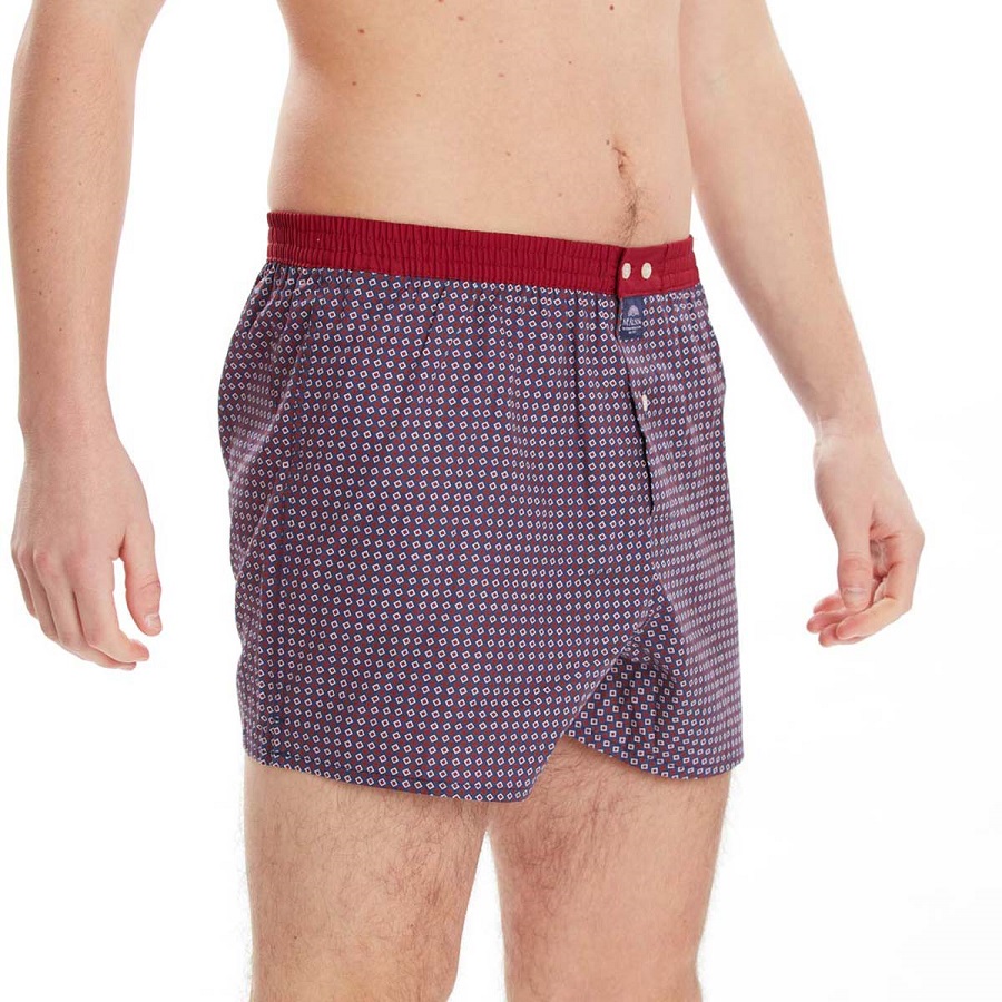 McAlson Boxer blauw met printje