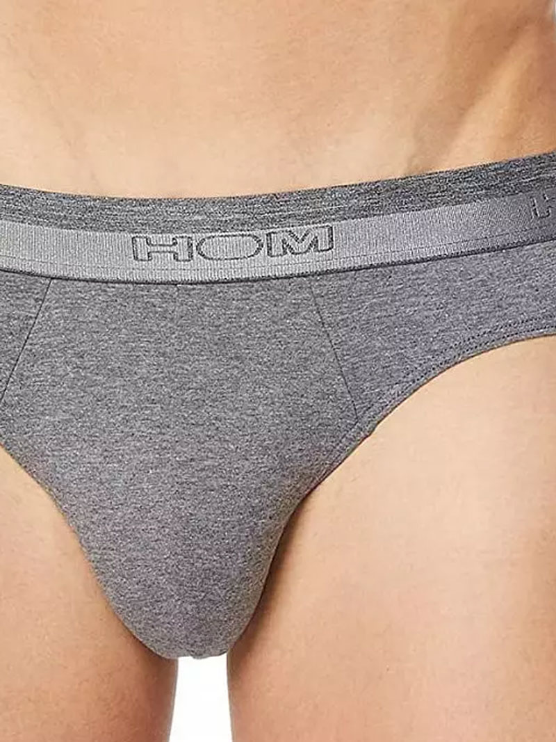 Hom Classic mini slip Cotton modal grijs