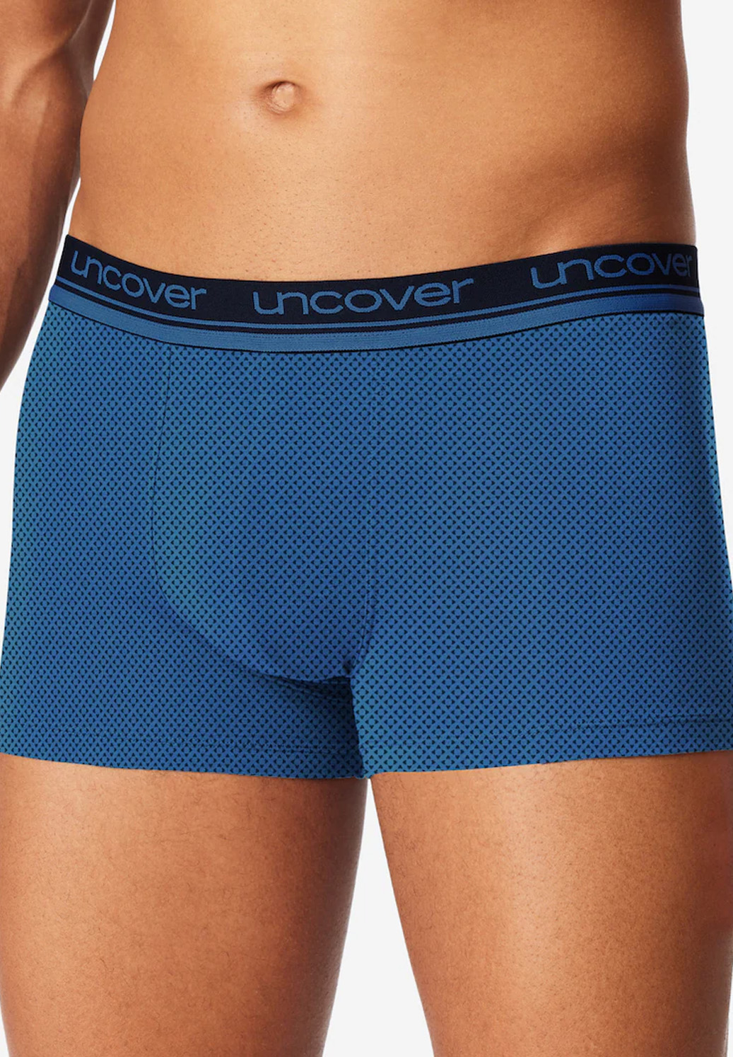Schiesser Boxershorts Uncover 3-pack blauw