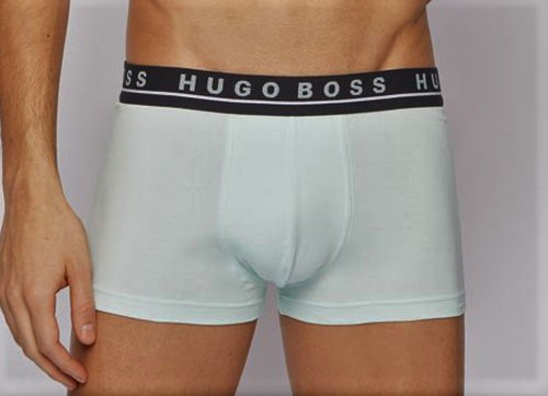 Hugo Boss boxershorts heren groen voorkant