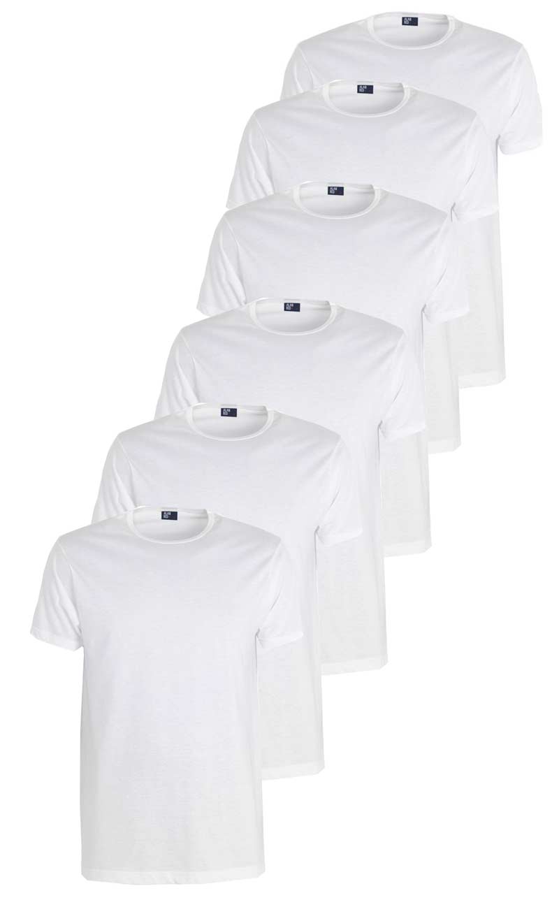 Alan Red T-shirts Derby 6-pack