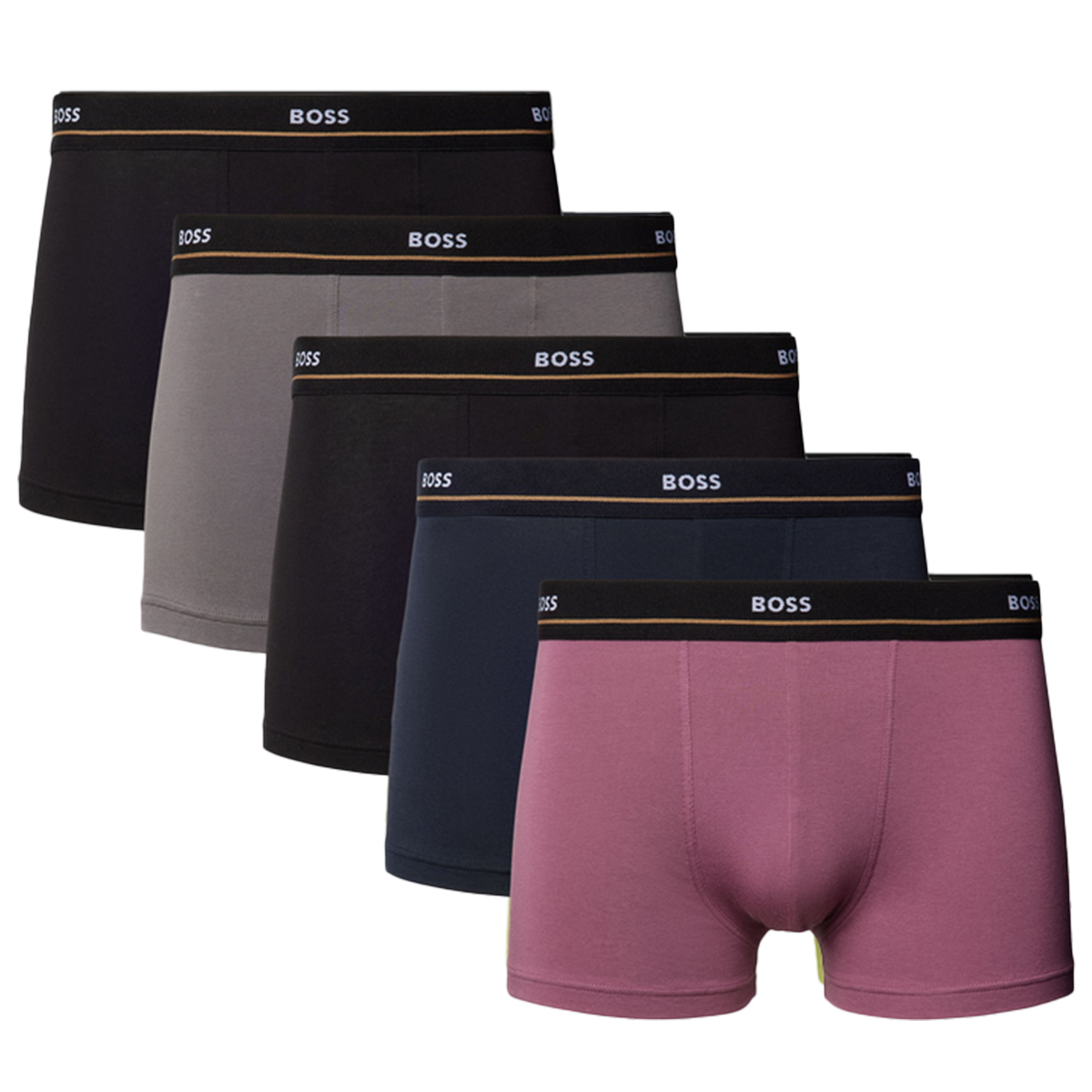 Boss boxershorts-trunk 5-pack multi color   