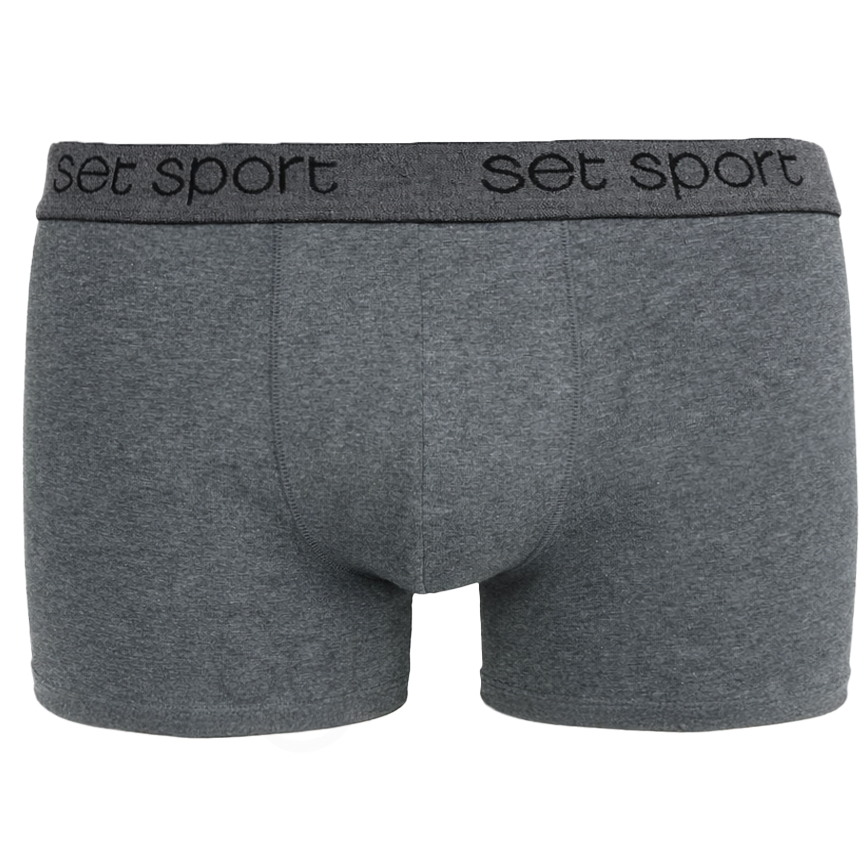 Set Boxershort Sport kort model grijs