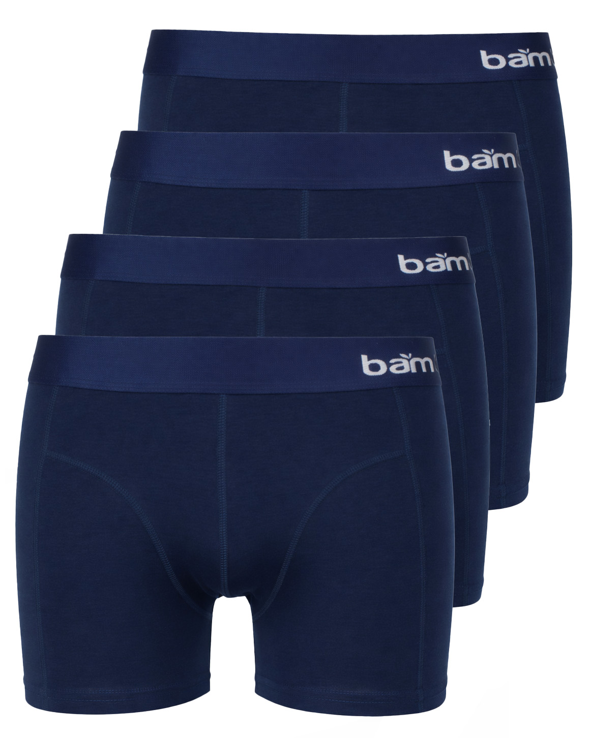 Apollo Bamboe boxershorts 4-pack blauw