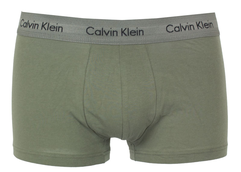 Calvin Klein short low rise 3-pack groen