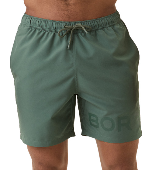 Bjorn Borg zwemshort voorkant groen