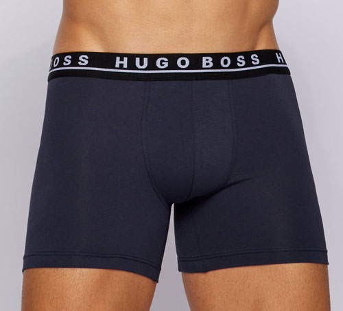 Hugo Boss blauwe boxershort