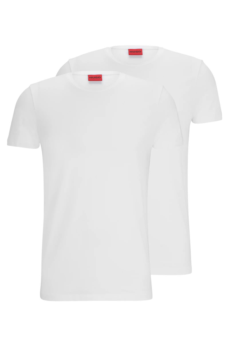 Hugo Boss T-shirts ronde hals Hugo red label 2-Pack