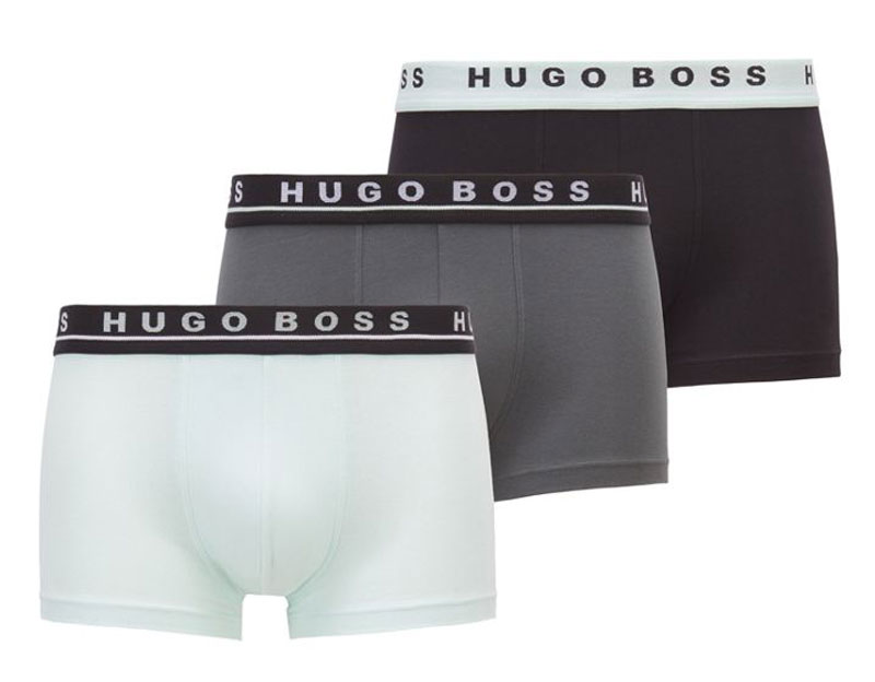 Hugo Boss boxershorts heren zwart-groen