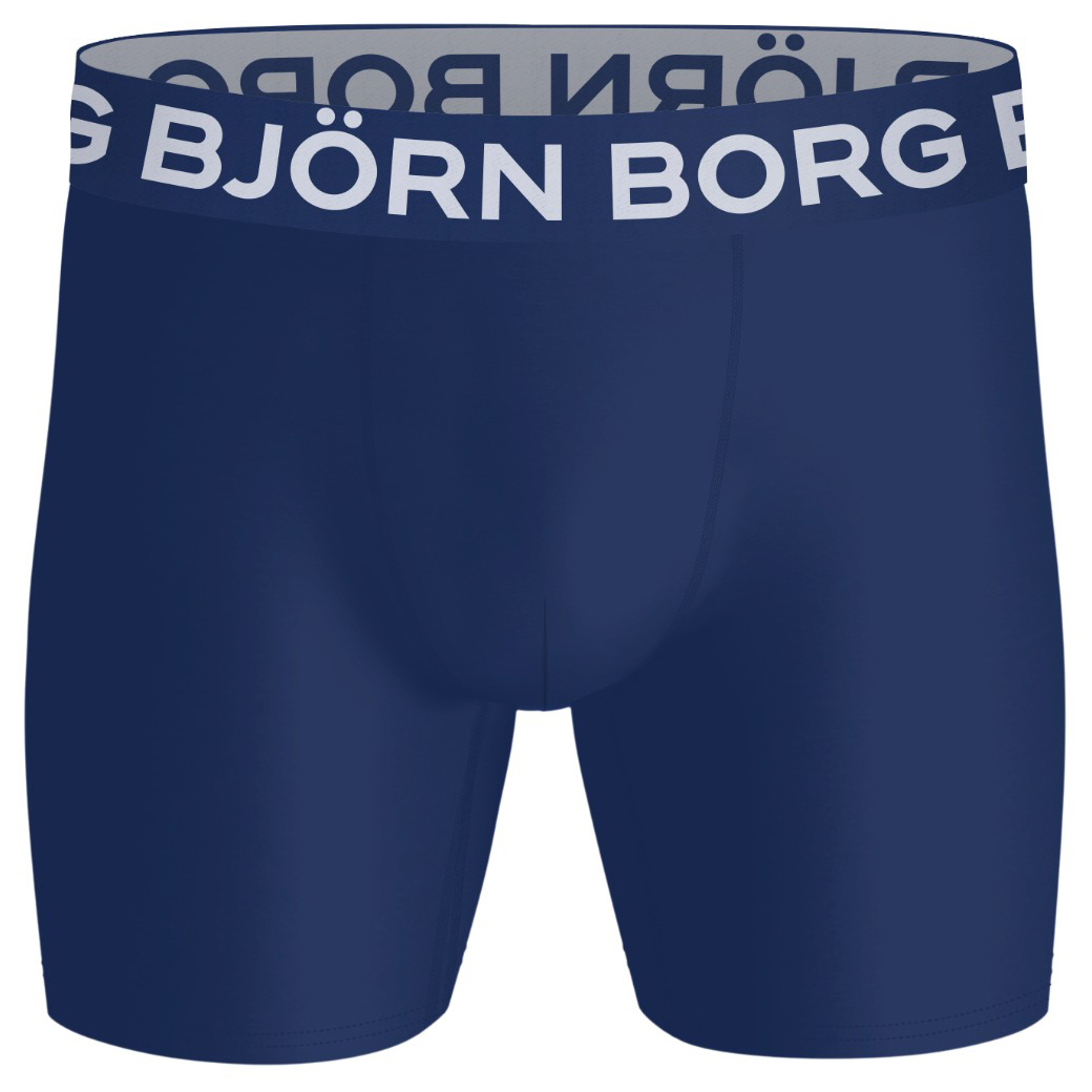 Bjorn Borg Boxershorts sports microfiber 2-pack blauw