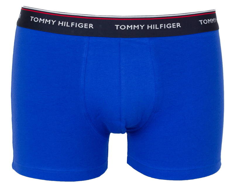 Tommy Hilfiger boxershorts premium 3-pack voorkant donkerblauw