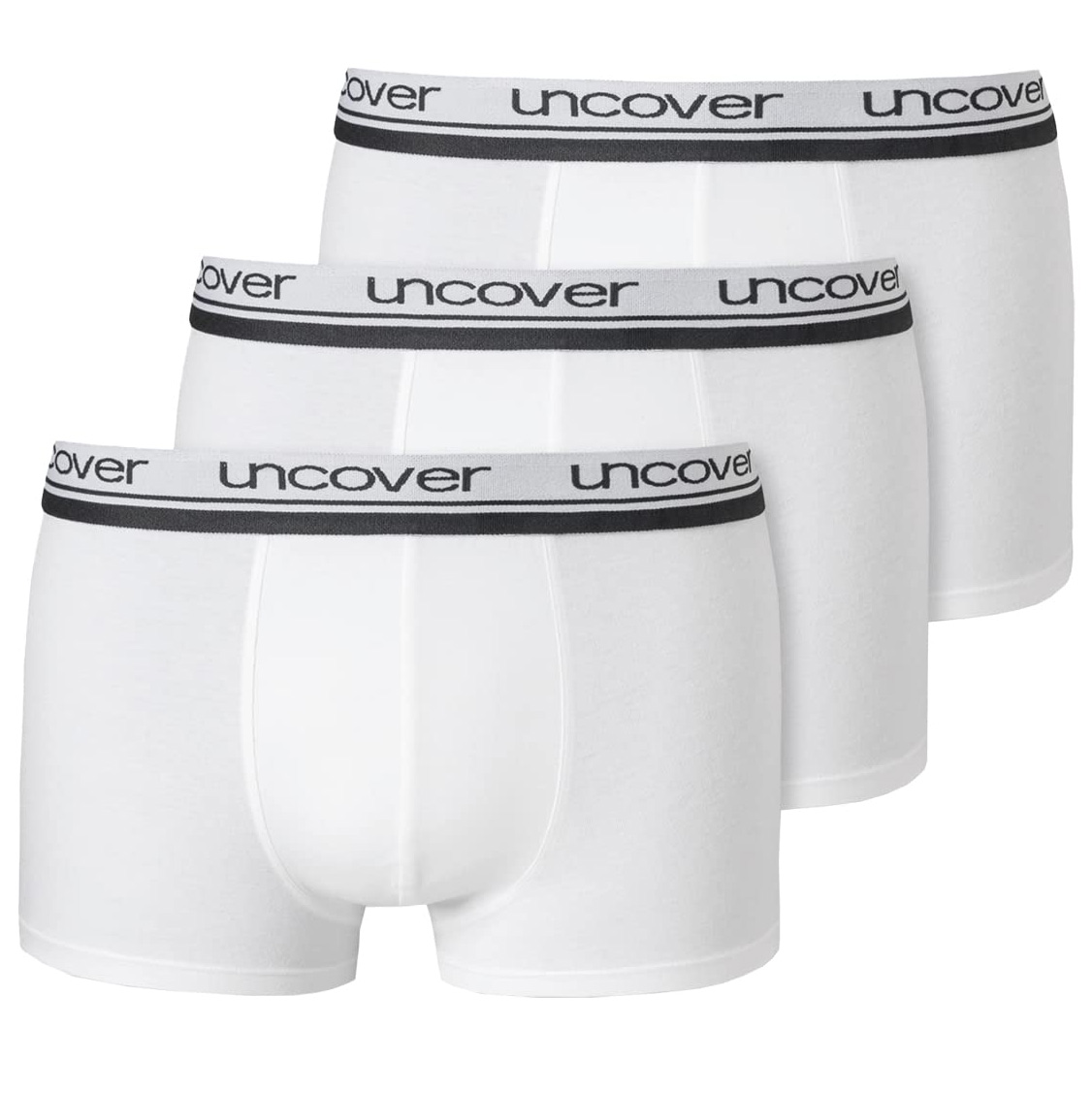 Schiesser Boxershorts Uncover 3-pack wit
