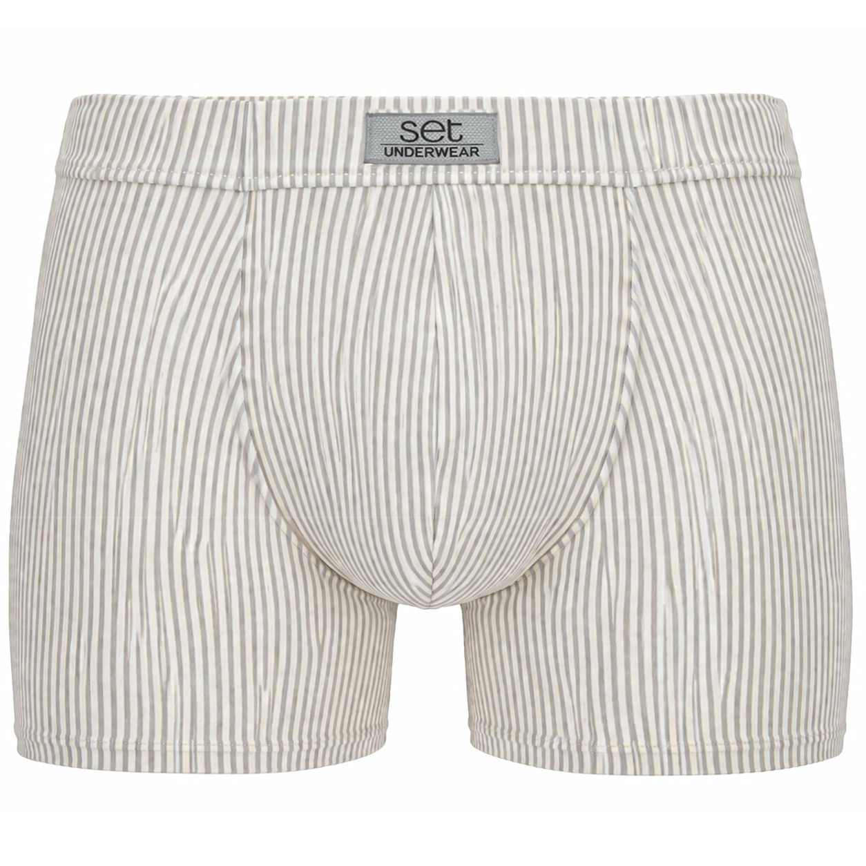 Set Boxershort Stripes grijs gestreept