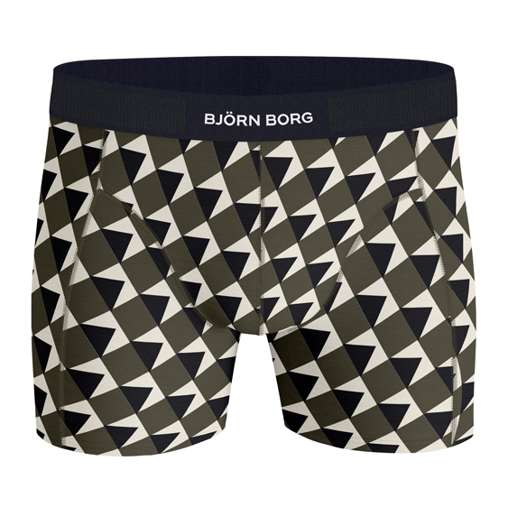 Boxershort-Core-Bjorn-Borg-Groen-print
