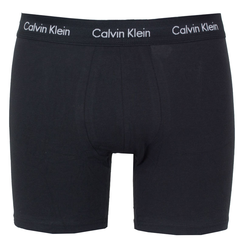 Calvin Klein boxershorts long 3-pack zwart