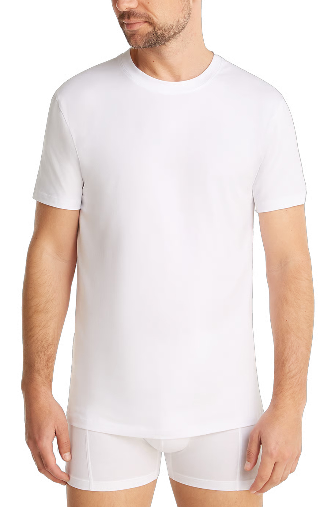 Ten Cate T-shirt High neck  organic cotton 2-pack