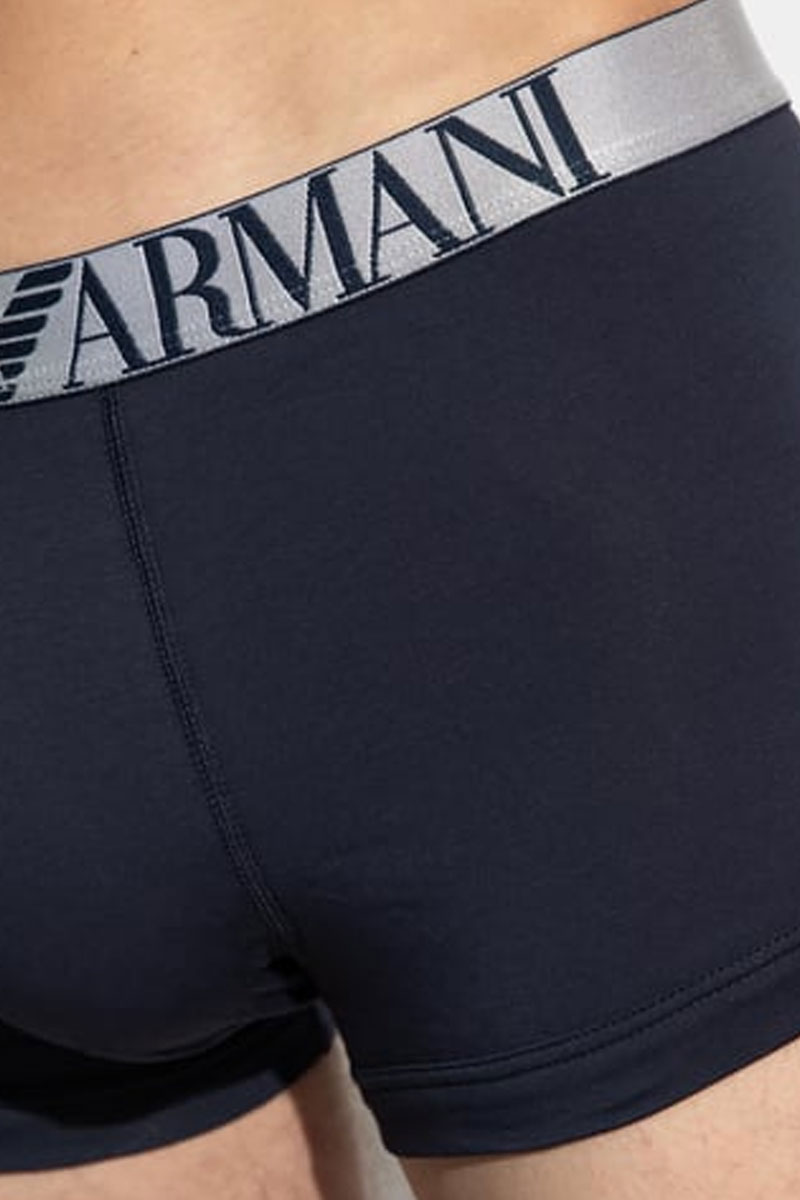 Armani 3-pack Boxershorts-Trunk blauw