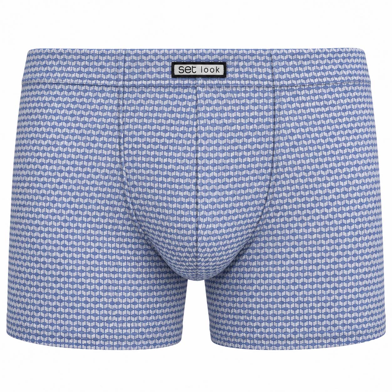 Set Boxershort Venezia microfiber blue