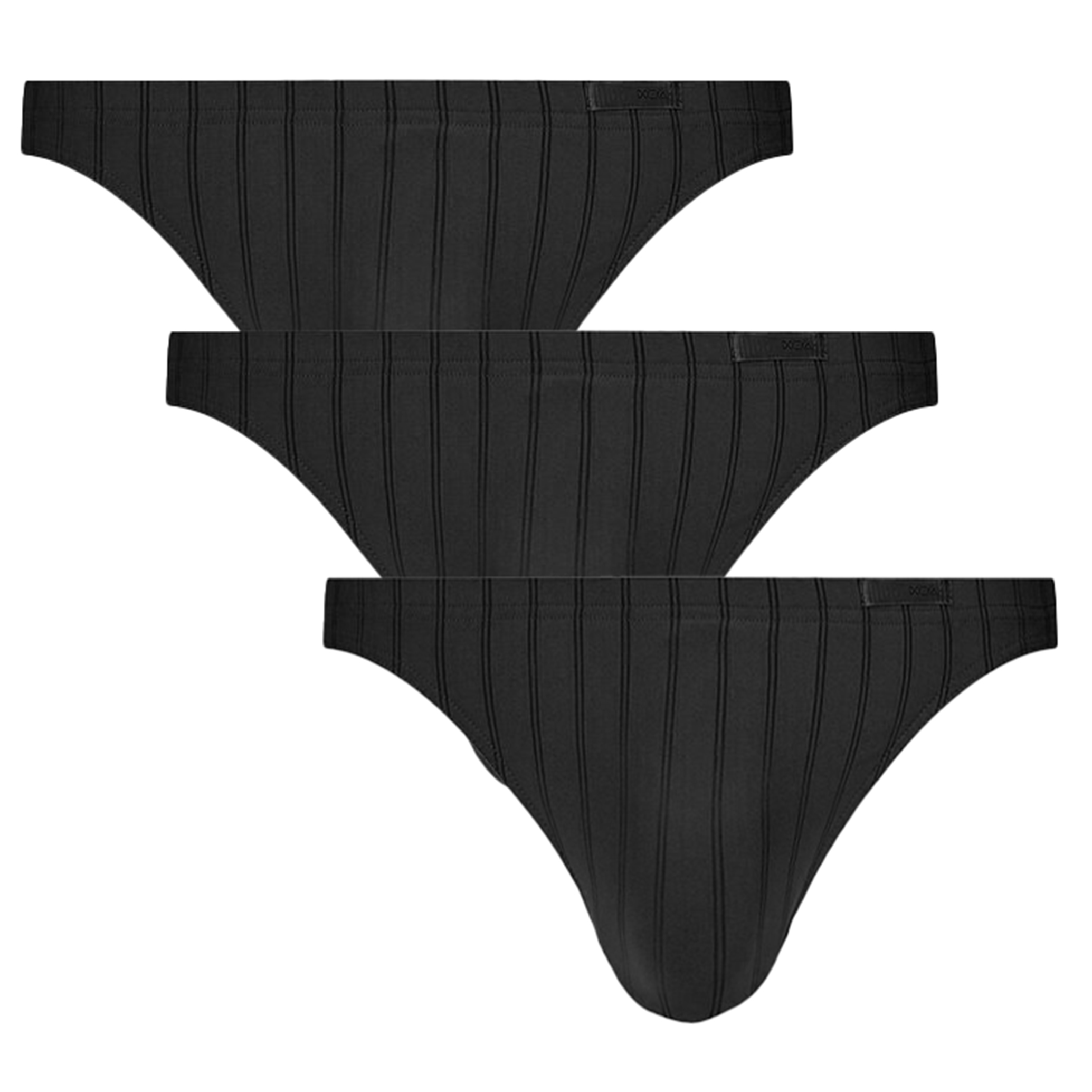 Hom Chic micro slip  3-pack zwart