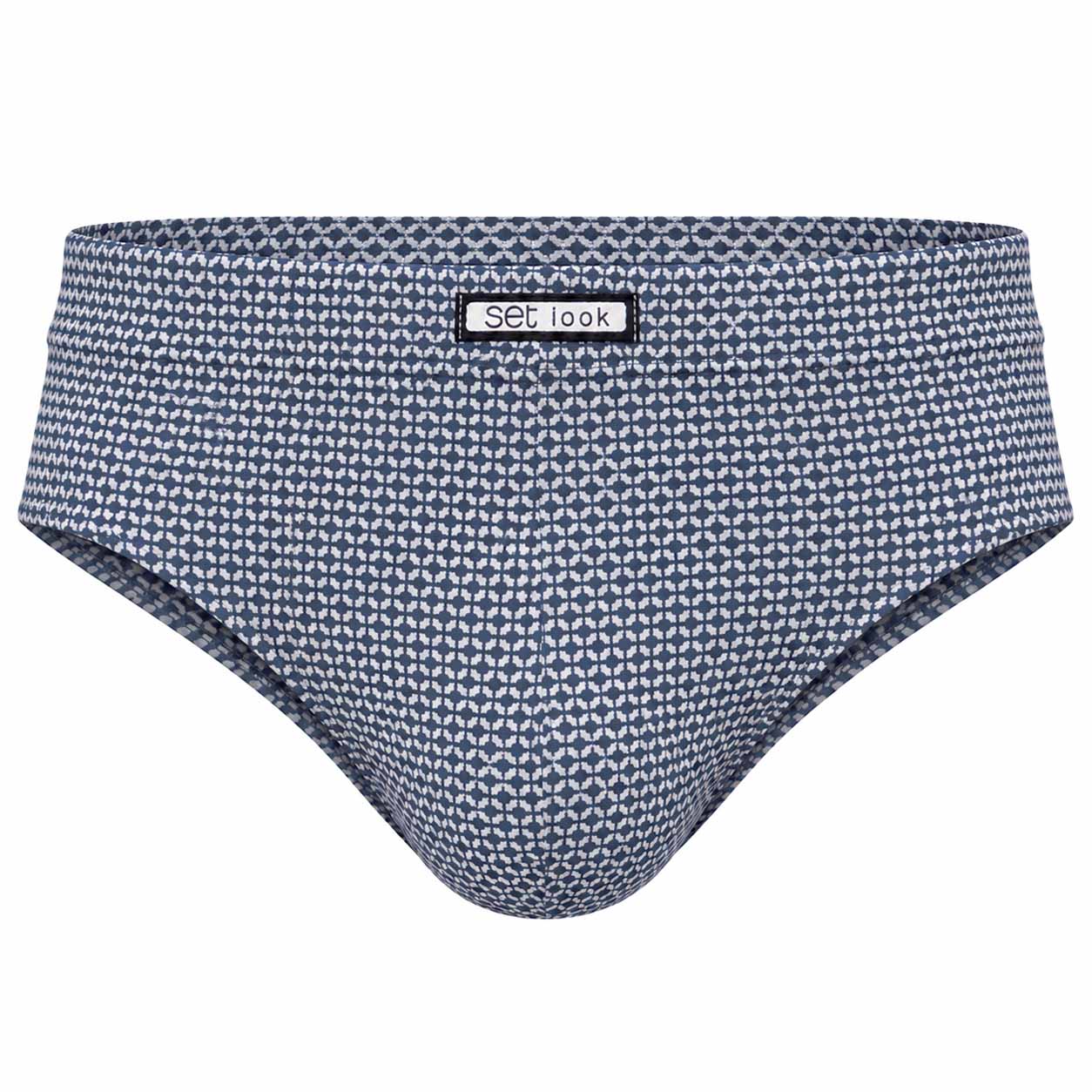 Set midi slip Venezia microfiber marine