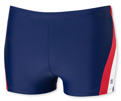 Schiesser zwemboxer rood-blauw