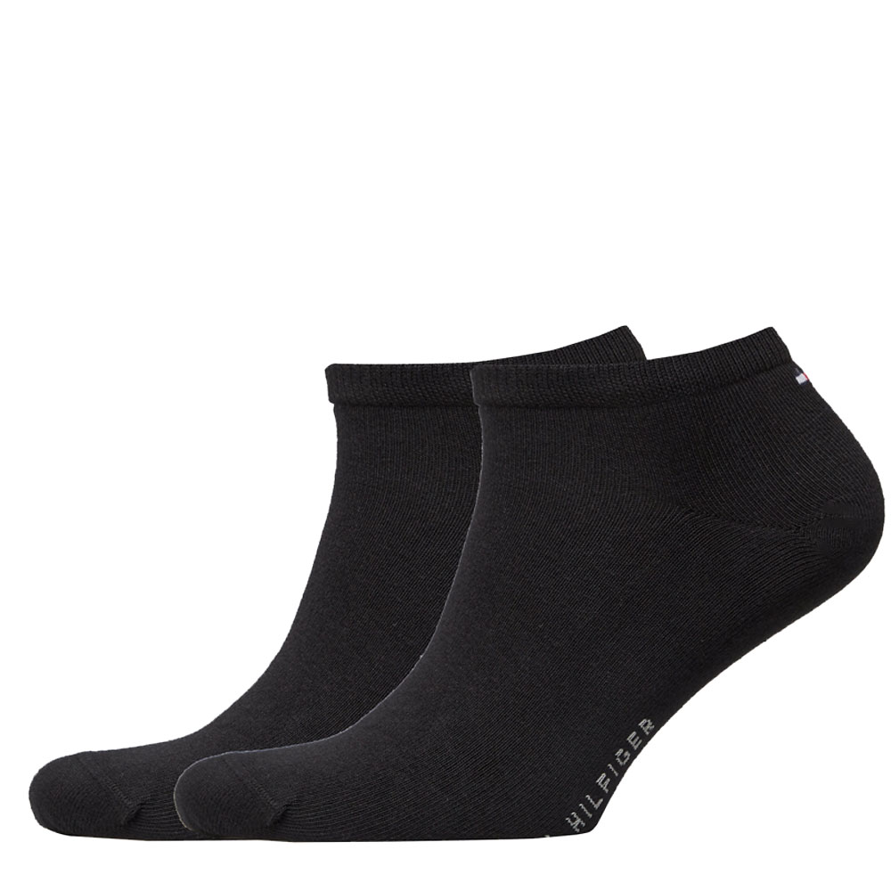 Tommy Hilfiger Sneaker sokken zwart 2-paar