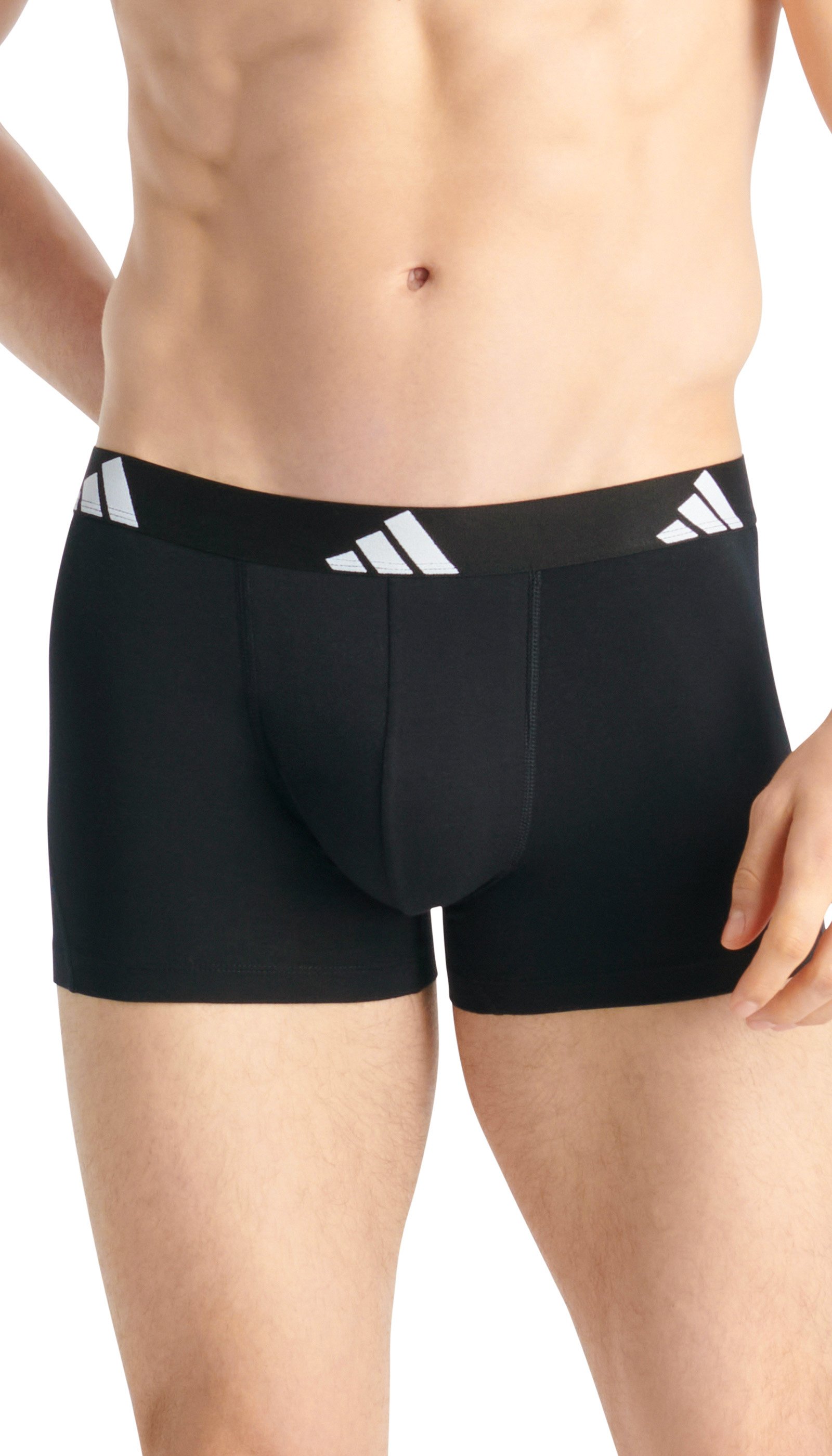 Adidas boxershorts active flex cotton 5-pack zwart