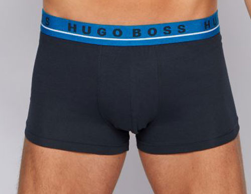 Hugo Boss boxershorts donkerblauw 3-pack