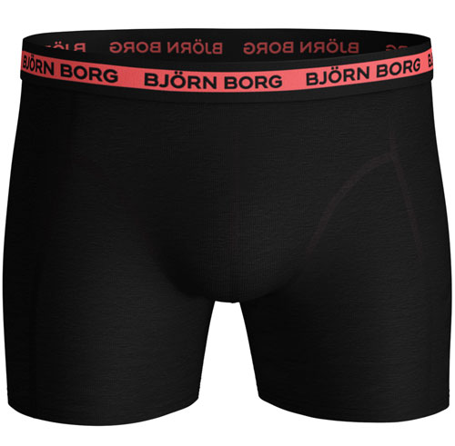 Bjorn Borg boxershorts Sammy solids 7-pack rood