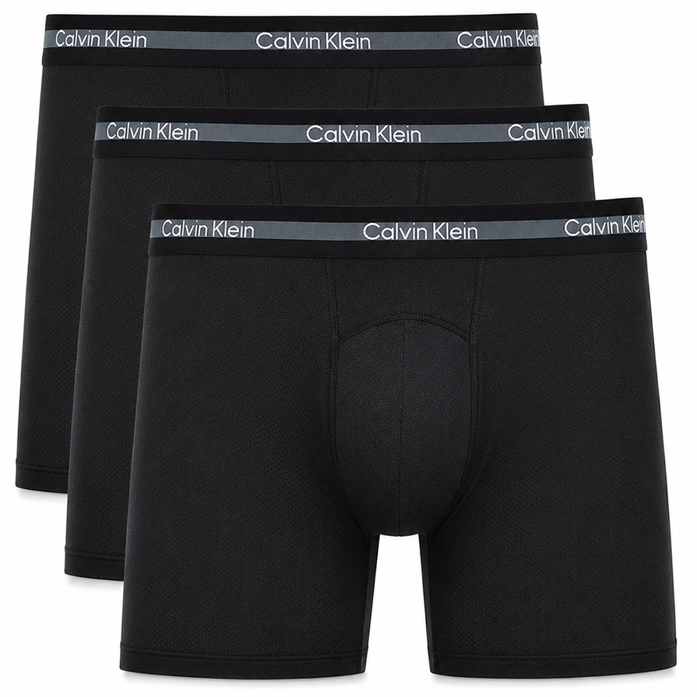 Calvin Klein Icon Active boxershort 3-pack zwart