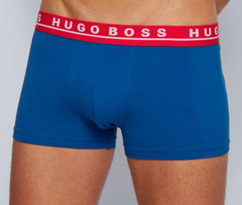 Hugo Boss boxershorts blauw 3-pack