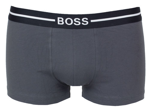 Hugo Boss boxershorts grijs voorkant