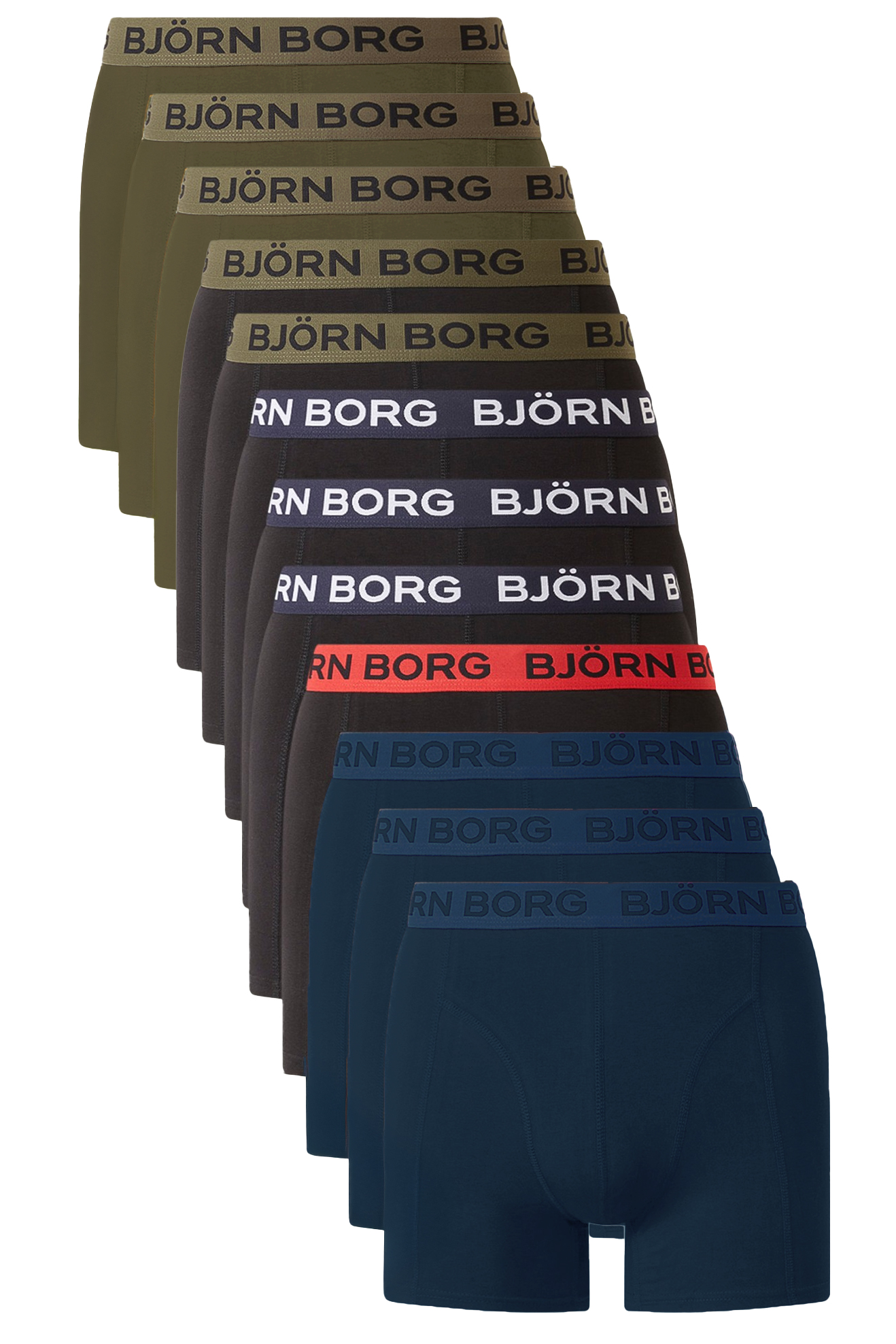 Bjorn Borg Boxershorts Cotton stretch 12-pack