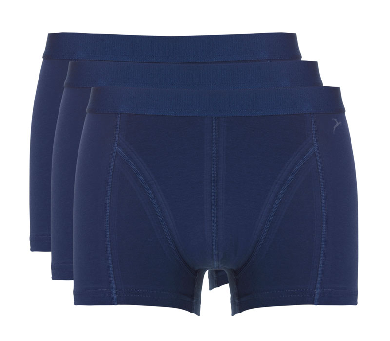 Ten Cate Basic boxershorts blauw 3-pack