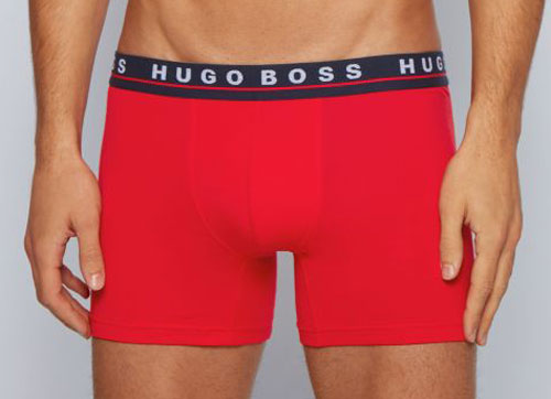 Hugo Boss 3-pack boxershorts rood