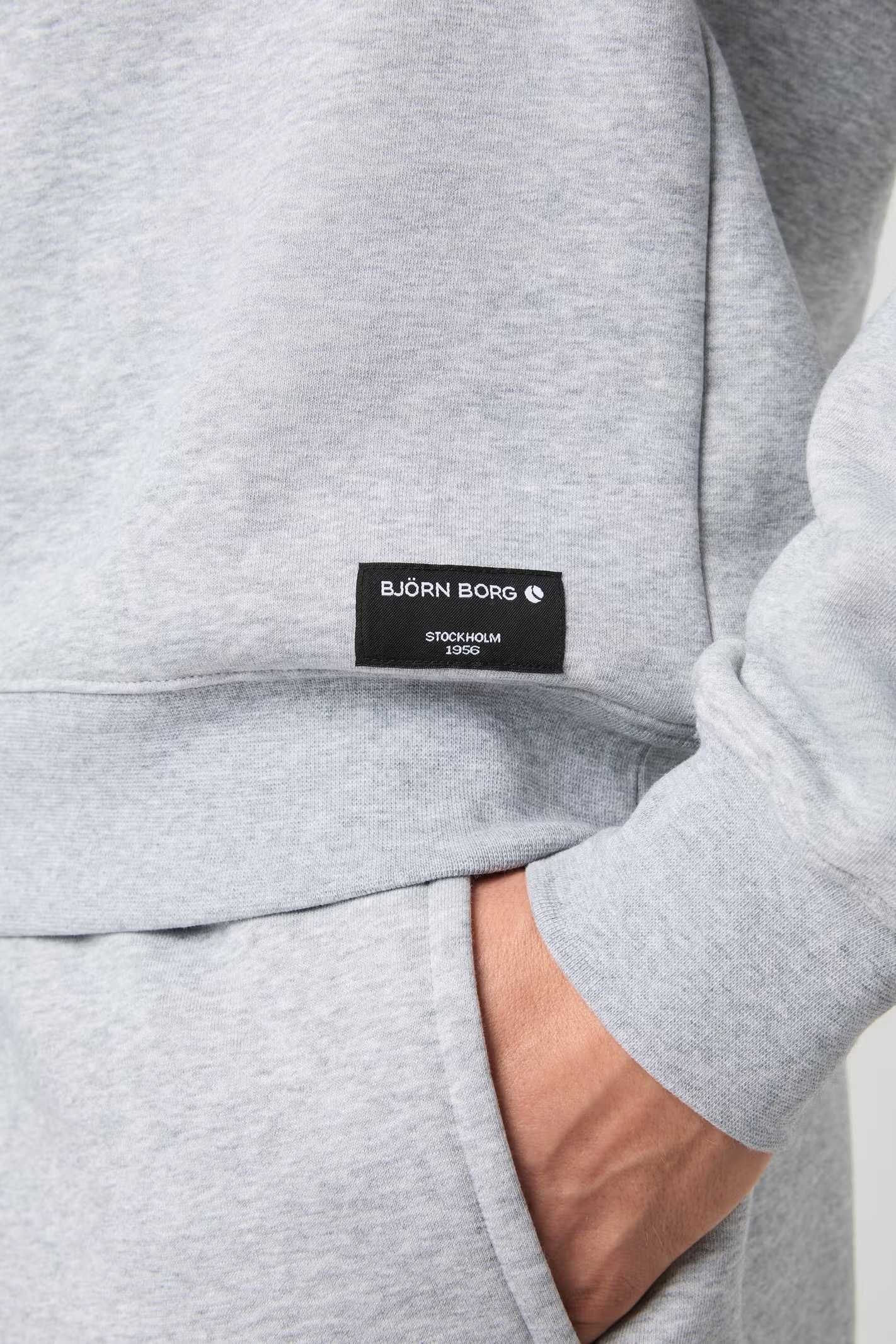 Bjorn Borg Sweatshirt Centre grijs