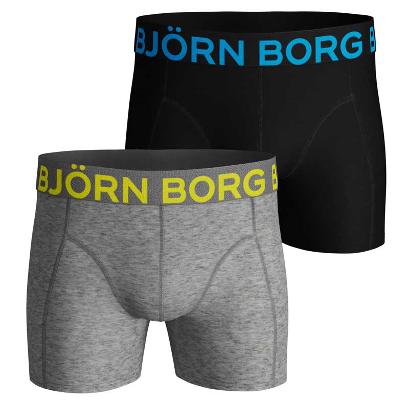 Bjorn Borg boxershort Solid 2-pack