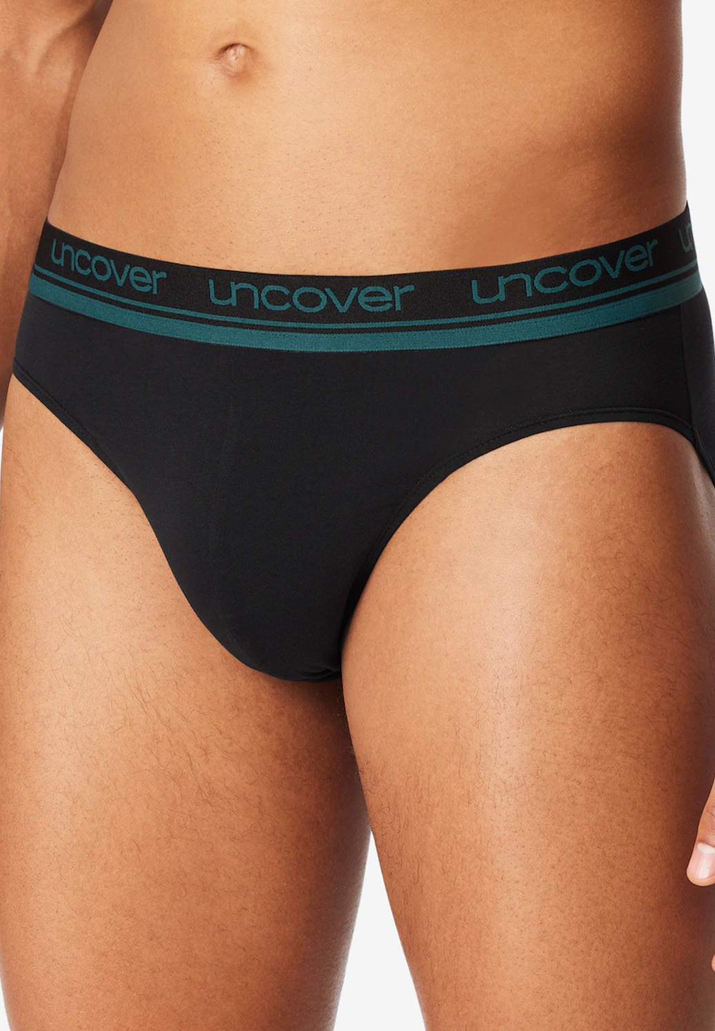 Schiesser Rio slips Uncover 3-pack zwart  